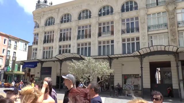 Пожар возле дороги. Город Нарбонна. Франция смотреть онлайн