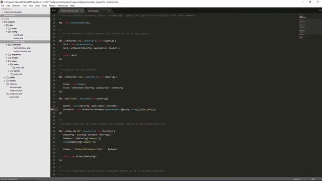 Phalconphp - 1 - Installing composer and integrating laravel's Template Engine Blade смотреть онлайн
