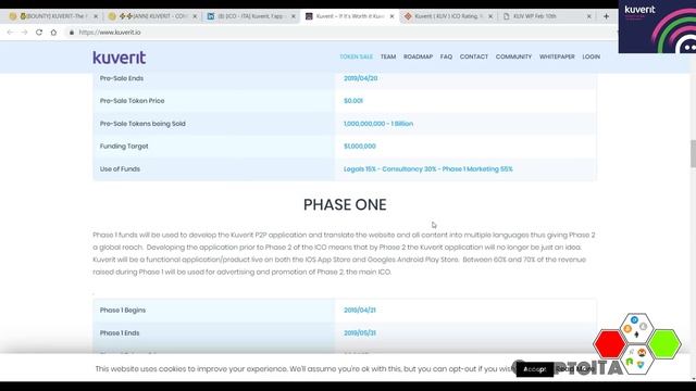 [ICO ITA REVIEW] Kuverit, l'app su Blockchain contro le frodi смотреть онлайн