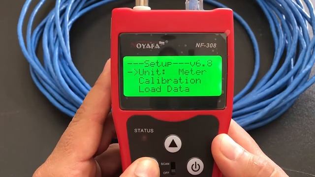 Test #6 - Noyafa NF-308 (LAN tester) – Función “Calibración” смотреть онлайн