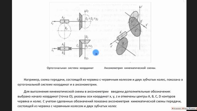 Кинематическая схема. Правила выполнения смотреть онлайн
