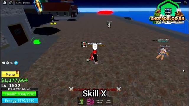 Review Full Skill Kiếm CANVANDER trong UPDATE 15 BLOX FRUITS | Roblox смотреть онлайн
