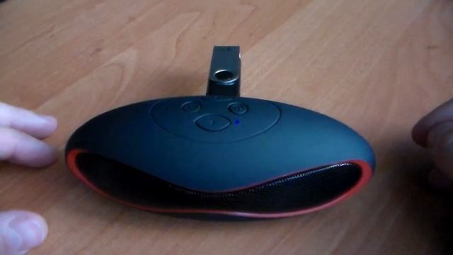 #7 Портативная bluetooth колонка MINI-X6U: как работает с USB флешкой, как запоминает последний тре смотреть онлайн