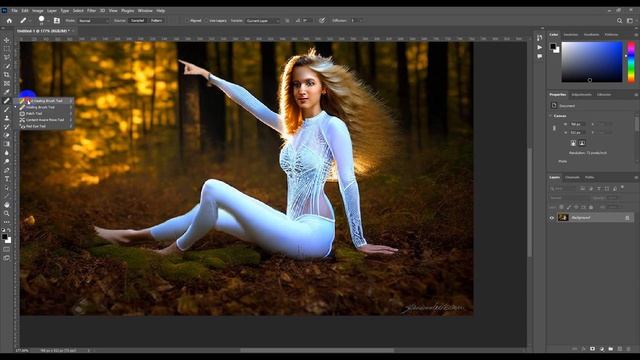 Photoshop vs Topaz vs Cutout Pro - Fixing AI Art Part 1 смотреть онлайн