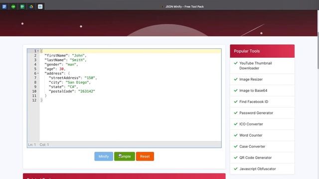 Minify JSON files with this Simple Tutorial смотреть онлайн