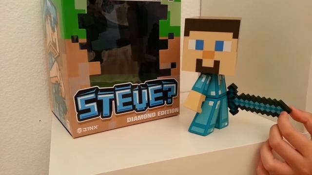 Minecraft Haul - Diamond Steve Review! смотреть онлайн