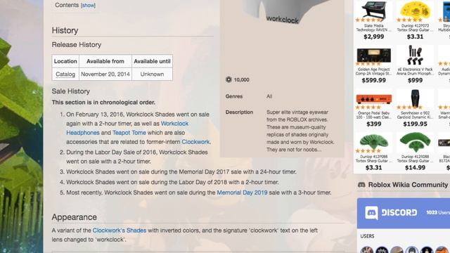 WILL WORKCLOCK HEADPHONES AND SHADES COME ROBLOX MEMORIAL DAY SALE 2020 смотреть онлайн