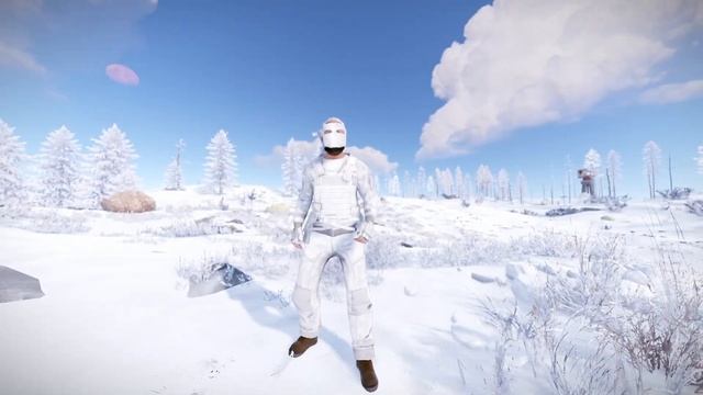 Обзор набора скинов Whiteout в Rust / Раст смотреть онлайн