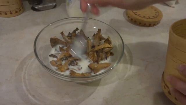 Как сушеные грибы превратить в свежие