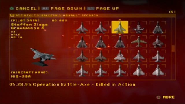 Ace Combat Zero: The Belkan War - Assault Records (All Aces) смотреть онлайн