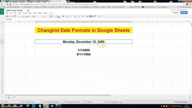 How to Change Date Format in Google Spreadsheets смотреть онлайн