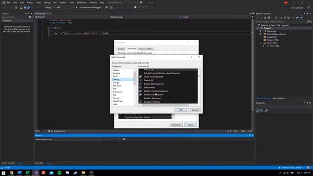 How to add "Start without debugging" to visual studio toolbar смотреть онлайн