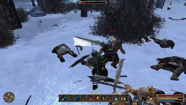 Готика 3 - часть 127. Гробница Ангира. [Макс. сложность + альт. баланс и A.I.] смотреть онлайн