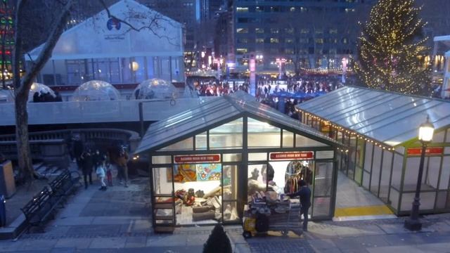 Брайант-парк, НьюЙорк, 3 января 2022 г, 15 мин смотреть онлайн