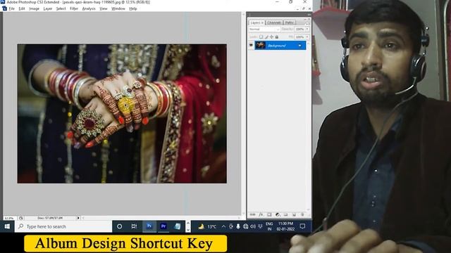 Wedding Album Design Shortcut Key Ke Saath #photoshoptutorial