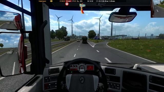 ETS2 1.37 - Vol.009 - Debrecen(??) to Budapest(??) - Renault Magnum 440DXi смотреть онлайн