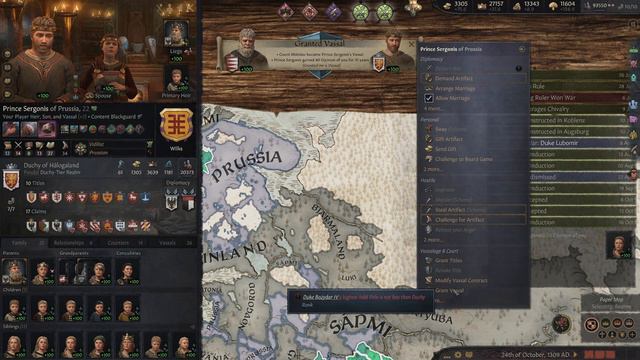 Friends & Foes Crusader Kings 3 Part 111 – Prussia: May the Trees be our Shelter RP + LP смотреть онлайн