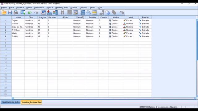 Exportando o banco de dados do Excel para o SPSS (Aula 1 - Parte 2) смотреть онлайн
