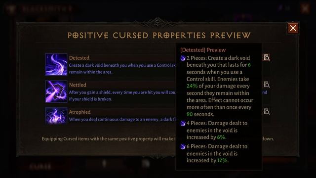 Cursed Gear Choices | Diablo Immortal смотреть онлайн