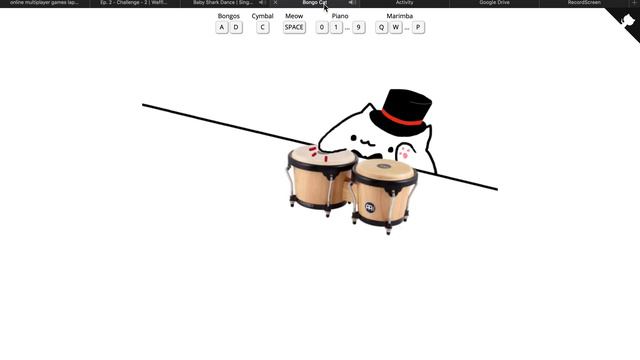 bongo cat baby shark but it gets more messed up as it goes смотреть онлайн