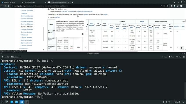 How to install NVIDIA drivers on Arch Linux смотреть онлайн