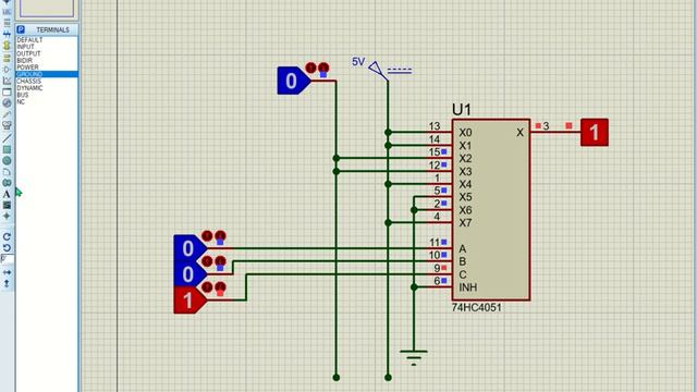 Práctica 7. Multiplexores Y Demultiplexores En Proteus. (1)