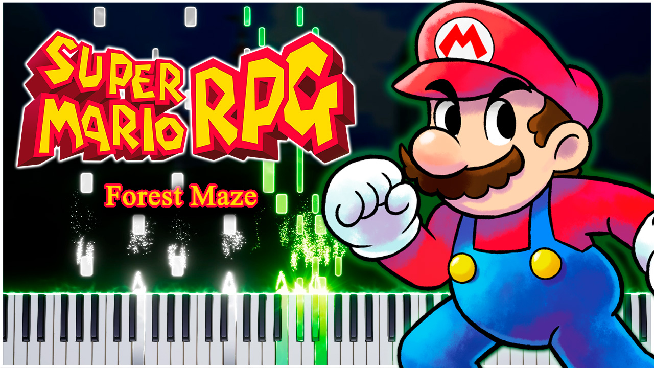 Beware the Forests Mushrooms (Super Mario RPG) 【 КАВЕР НА ПИАНИНО 】 смотреть онлайн