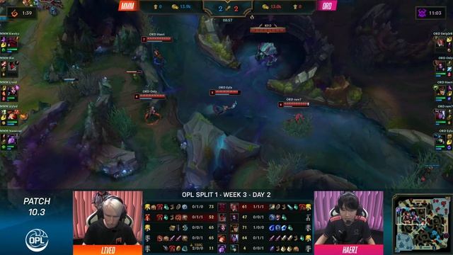 OPL 2020 - Split 1 Week 3 Game 8 - Mammoth vs Order смотреть онлайн
