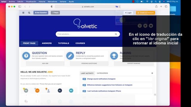 ? TRADUCIR PAGINAS WEB en Safari Mac 2021 ✔️ смотреть онлайн