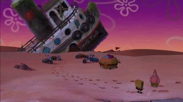 Spongebob The Movie PC Game Chapter 3 Hit The Road! 2/2