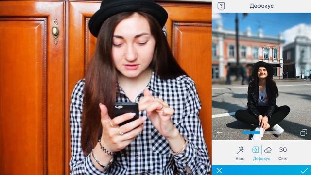 ОБРАБОТКА ФОТО В ИНСТАГРАМ | ДЕЛАЕМ РАЗМЫТЫЙ ФОН, КАК НА ПРОФЕССИОНАЛЬНОМ ФОТОАППАРАТЕ! || ANNKOLEN смотреть онлайн