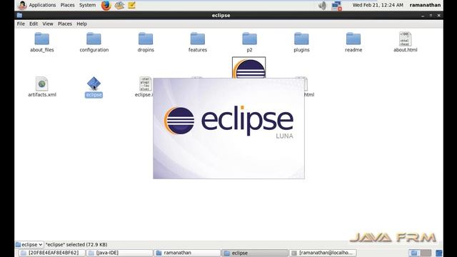 Eclipse Luna Installation in Oracle Linux 6.9 смотреть онлайн