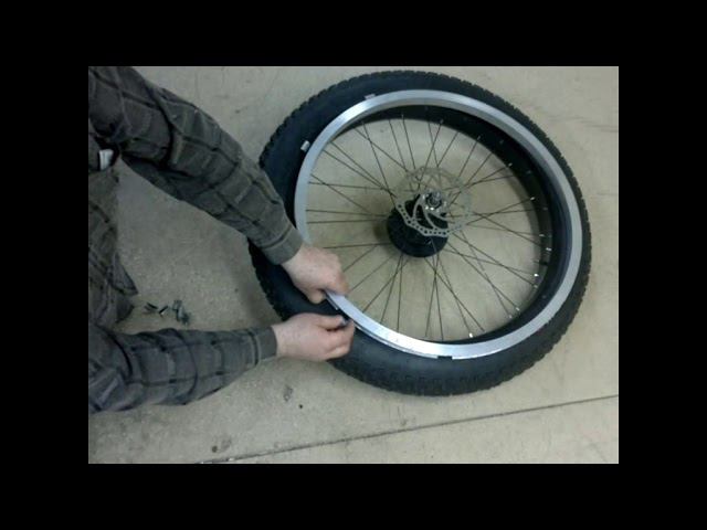 Новый ведомый шкив на мотовелосипед Комета Т смотреть онлайн