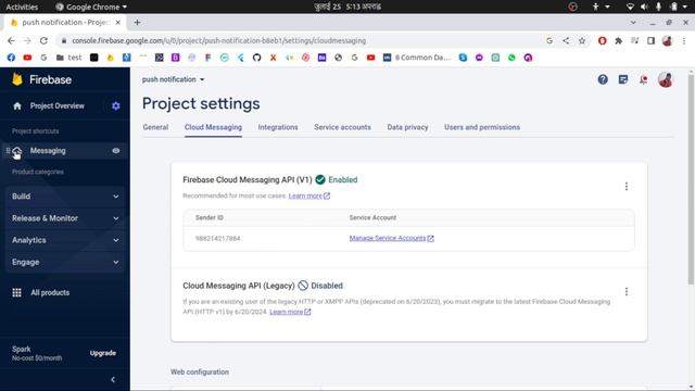 Flutter Push Notifications using Firebase || push notification Flutter смотреть онлайн