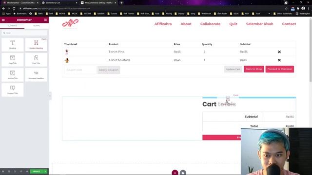 Cara Membuat Custom Cart Page Dengan Elementor Dan Woolementor Di Wordpress | Custom Woocommerce смотреть онлайн