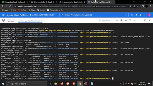 Orchestrating the Cloud with Kubernetes | GSP021 |Google Cloud | Qwiklabs смотреть онлайн
