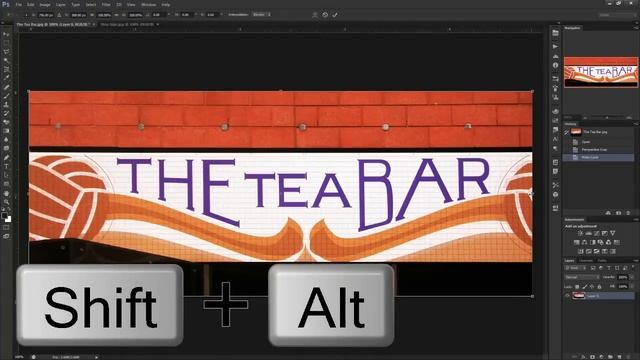 Photoshop CS6 - Perspective Crop Tool Screencast смотреть онлайн