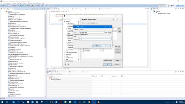 Setup Network Proxy in Eclipse смотреть онлайн