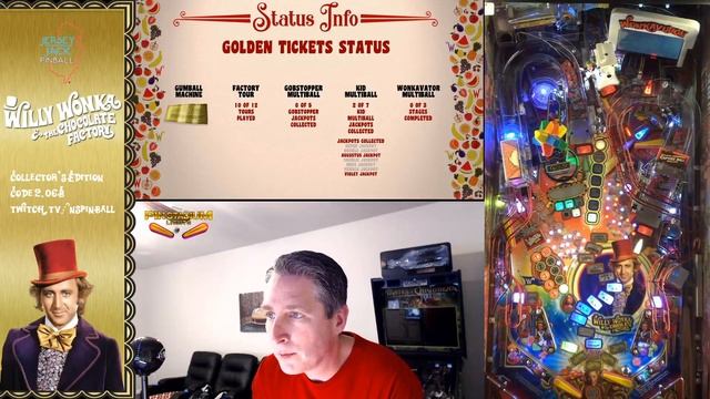JJP Wonka Pinball Collector's Edition - 8.5M Grand Champ! смотреть онлайн