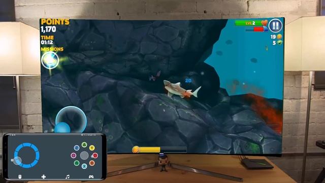 Hungry Shark Evolution on Shield Android TV смотреть онлайн