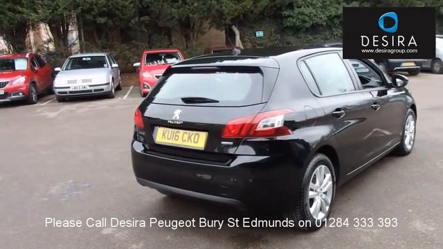 Ku16cko Peugeot 308 Diesel Hatchback Active 1.6l DESIRA BURY ST EDMUNDS PEUGEOT смотреть онлайн