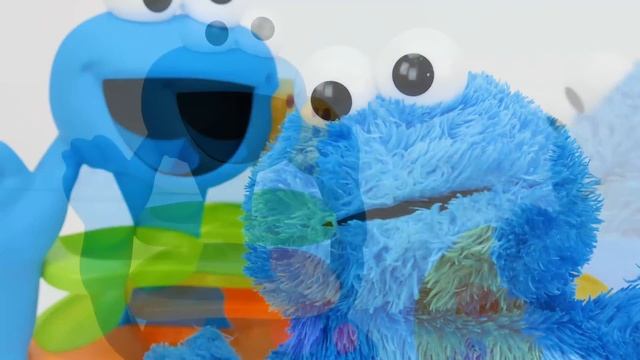 Cookie Monster बच्चों के लिए खिलौना सीखने का वीडियो! смотреть онлайн