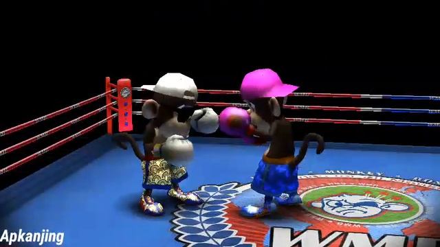 Boxing monkey gameplay Android смотреть онлайн
