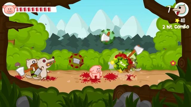 NINJA PIG! | Iron Snout Gameplay смотреть онлайн