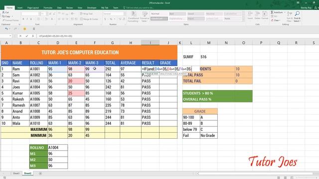 Learn Excel In 35 Minutes in Tamil смотреть онлайн