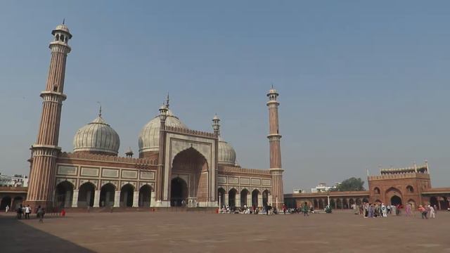 MOSQUÉE JAMA MASJID - NEW DELHI - INDE смотреть онлайн