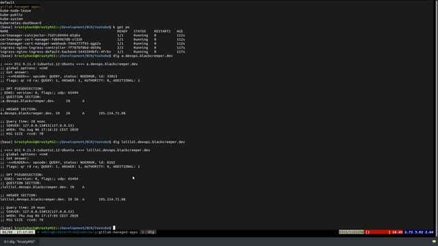 Gitlab : découverte rapide de l'intégration Kubernetes et des Review Apps Gitlab ? смотреть онлайн