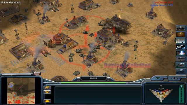 (ATTACKING WITH 1000 AURORA)C&C Generals Zero Hour - Power of Aurora Alpha смотреть онлайн