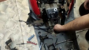 Замена поршневой группы на скутере. Первый раз.