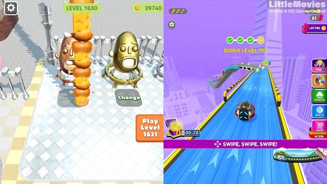 Going Balls | Sandwich Runner - All Level Gameplay Android,iOS - NEW BIG APK UPDATE